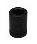 1 Inch Drive 6 Point Deep Impact Socket 1-5/8 Inch For Heavy Duty Automotive, Precision Machined Alloy, black finish