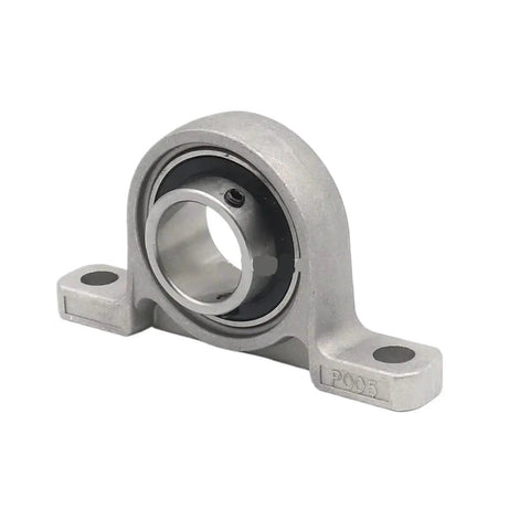 2 Pcs S Type Pillow Block Housing Zinc Alloy Mount With Bearing Insert Shaft Support 8 Mm To 35 Mm Spherical Roller Design For Smooth Rotation On Machinery Use With Dust Sealed Seals Long Life Plus Anti Rust Finish Works Tough For Shop Jobs. P005 housing