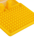 Close-up of Bee Water Dispenser For Beehives, durable plastic with textured surface, entrance feeder for hives essential beekeeping equipment.