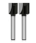 Top Tier 1/2 Inch Carbide Bottom Cleaning Router Bit For CNC Wood Engraving and Precision Surface Planing on MDF Plywood