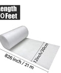 Heavy Duty 12 Inch By 70 Foot Foam Wrap Rolls For Moving And Shipping Cushioning Pack Like A Pro To Keep Glassware Dishes And Fragile Items Safe With Reusable Eco Friendly Polyethylene Foam Wrap