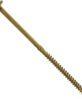 Exterior Coated Torx Star Drive Lag Screw Heavy Duty Structural Wood Fastener With Head 0.625 Inch And Shaft 0.265 Inch Notched Type 17 Point