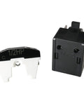 Fridge Compressor Starter Relay Kit 4.7 Ohm 3 Pin PTC Relay With Overload Protector Replacement Pack For Refrigerators Easy Install