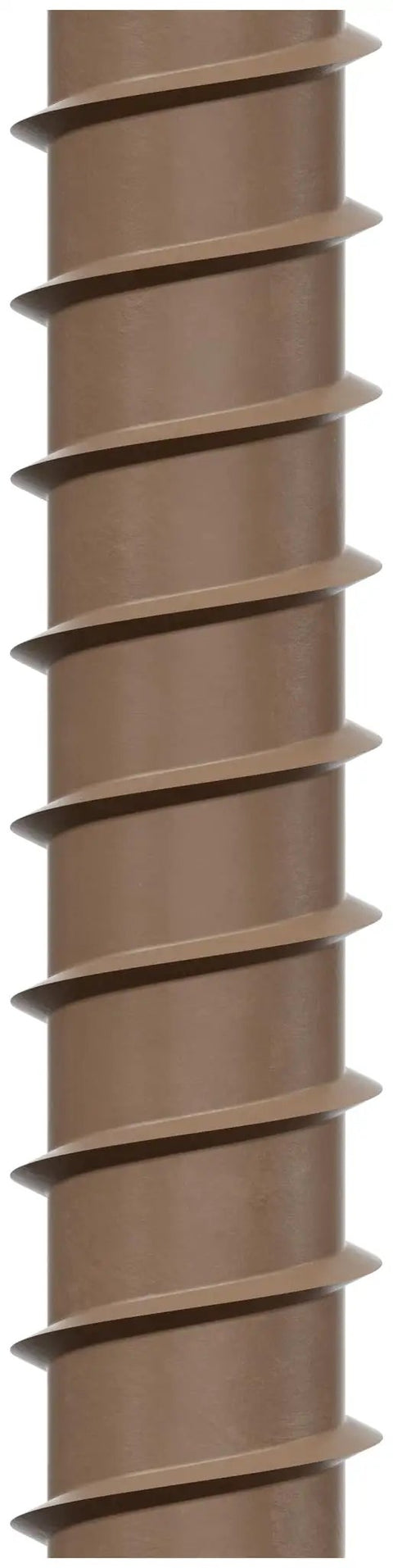 Close-up of a DSVT2S Deck-Drive Wood Screw Collated 10 X 2 In Torx T25 with low-torque threads and Quik Guard coating.