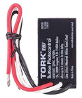 Tork RKP301 Outdoor 120-Volt Button Photocontrol Dusk To Dawn Sensor with wires for exterior lighting