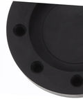 Close-up of black Four Pack Anti Skid Washing Machine Pads And Stabilizer Feet For Vibration Control Durable Furniture Risers