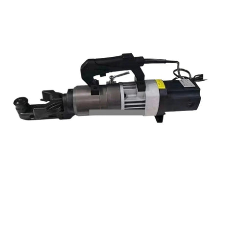 Portable Electric Rebar Cutter And Bending Machine, 1600W hydraulic motor design, heavy-duty tool for construction use.