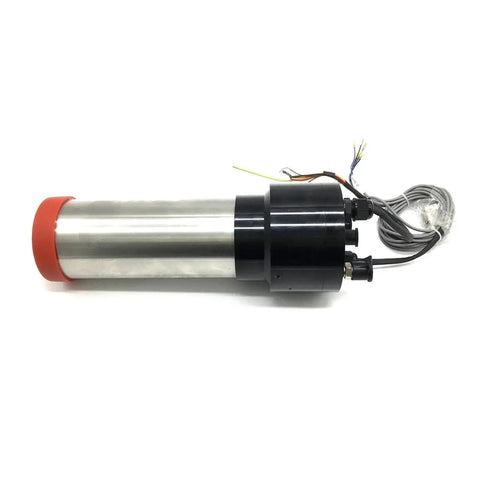 Heavy Duty 3Hp Atc Spindle Motor With Iso20 Quick Swap Interface And 24000 Rpm, CNC router bit driver with metal casing.