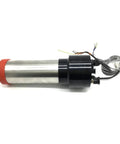 Built Tough Automatic Tool Change Spindle Motor 2.2KW features metallic body, red cap, wiring, designed for CNC router use.