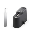 Ultrasonic Cutter Replacement Blades Set 10 Pcs SK5 High Carbon Steel Mini Chisel with black safety dispenser