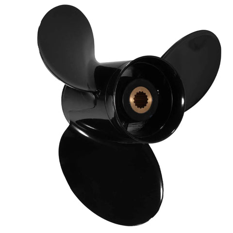 Aluminum Boat Outboard Propeller 15 X 17 Right Hand Rotation 3 Blade 15 Spline Fits Evinrude Johnson OMC Stern Drive 135 to 300HP Reference 765187 Durable Marine Prop