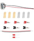 Hands On Fun Kid Friendly Energy Science Kit With Potato And Lemon Battery Experiments Digital Clock And Light Bulb Included Green Power Learning Project Using Zinc Copper Plates And Wires components