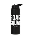 Glider Club Water Bottle for Sailplane Crew and Pilots, Stainless Steel Insulated Bottle That Keeps Drinks Cold on Thermal Lifts
