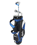 Kid Friendly Junior Golf Gear Set with Bag And Headcover For Ages 4 To 7 Up To 4 Ft 6 In Tall Left Handed Easy To Hit 15 Degree Driver