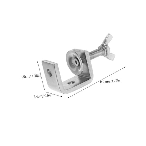 Two Pack Heavy Duty Clamps For Woodworking Quick And Secure C Clamps For Small To Large Materials Portable Opening Shaped Tool