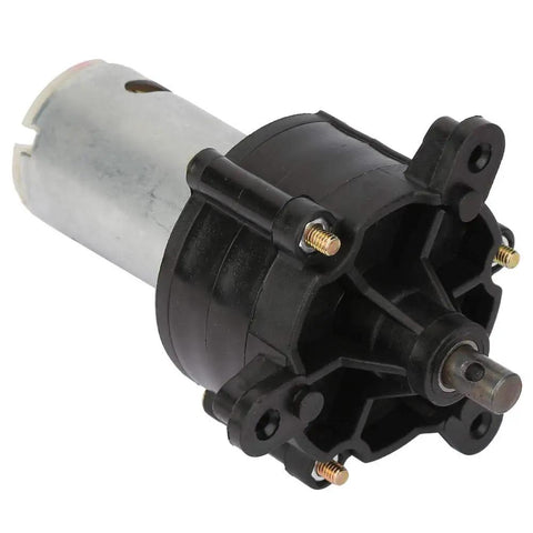 Close-up of Portable 20W Hand Crank DC Generator For Backup Power, cylindrical metal and plastic component visible