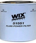 Heavy Duty Spin On Hydraulic Filter 51551 For Heavy Equipment, Keeps Hydraulic Fluid Clean, Low Flow Restriction, 1 Pack