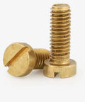 Top Shelf Brass Slotted Cheese Head Screws M3 X 4mm Copper Tone 20 Piece Kit showing slotted and cheese head screws for precise builds.