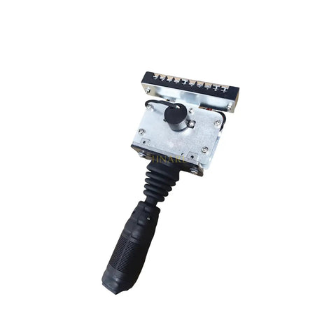 New Aftermarket Joystick Controller 56773 56773GT for Boom Lift Systems, featuring metal panel and robust grip for precise operation.