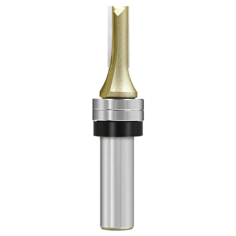 Top Tier 12.7Mm Half Inch Shank Router Bit Double Ball Bearing Design for precise wood edging and smooth joinery.