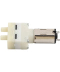 Slick Replacement Water Pump Motor For Eve Plus Robot Vacuum Cleaner And Dustbin Water Tank System shown from the side, detailed motor components.