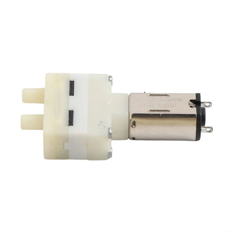 Slick Replacement Water Pump Motor For Eve Plus Robot Vacuum Cleaner And Dustbin Water Tank System shown from the side, detailed motor components.