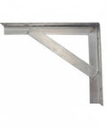 Heavy Duty Steel L Brackets For Floating Shelves Garage Racks And Wall Storage Angle Iron Support For DIY Projects Reinforcement