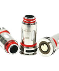 Five Pack Universal Hardware Accessories for Pro Vape Mods, Low Resistance Coils 0.17 Ohms and 0.3 Ohms, Replacement Parts That Last