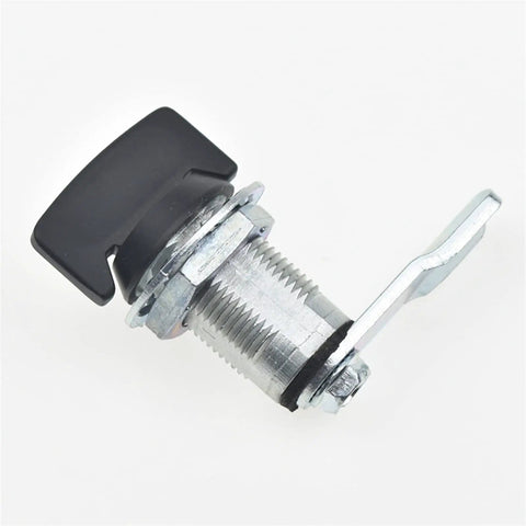 Thumb Operated Offset Cam Lock With T Handle No Fuss Easy Grip Thumb Turn Lock For Machinery Safes And File Cabinets 32.5mm Zinc Alloy Black Painted Finish 1 Piece