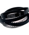 Cogged V Belt X5 Raw Edge EPDM Heavy Duty 62 Inch Outside Circumference By.51 Inch Width By.34 Inch Height Pack Of 5