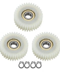 Nylon 36 Tooth Planetary Motor Gear Set Three Pack High Strength Gear For Electric Cars And Scooters Durable Steering Clutch Accessory