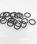 20 Pcs RC Plane O Ring Propeller Protector For Brushless Motors And Fixed Propeller Guard, Black, Rubber, Pack Display