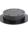 Ultimate 360 Electric Rotating Turntable For Video Photography With Adjustable Speed Touch Keys, black base showing control buttons.