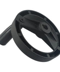 Heavy Duty Foldable Spoke Handwheel Aluminum Alloy With Revolving Handle For Milling Machine Lathe Grinder Black 12mm Bore 125mm OD