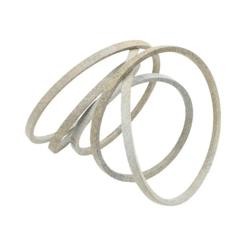 Beefy Heavy Duty Mower Deck Belt 122 Inch Length One Half Inch Wide Compatible With FC14560CPKA FC14560BS T13560 T1360 T14560 And Power Transmission Part 5058 on white background