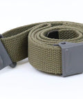 Green Web Sling For M1 Garand USGI Pattern Two Point OD Cotton Made In USA With Parkerized Steel Hardware 1.25 Inch Wide By 48 Inch Long