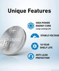 Hyundai Key Fob Replacement Batteries Pack Of 2 For Remote Fobs Quick Power Boost features CR2032 3V battery with unique benefits