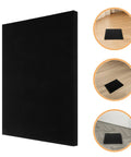 Flexible Black Polyurethane Foam Packing Sheets For Shipping Electronics And Ceramics With Soft Cushioning displayed on flooring.