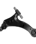 Toyota Sienna Front Lower Control Arm Suspension Kit Heavy Duty For 2004 2005 2006 2007 2008 2009 2010 Eight Piece Set With Front Lower Right And Left Control Arms Ball Joints Front Stabilizer Links Outer Tie Rod Ends Inner Tie Rod Ends black steel control arm