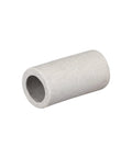 Ceramic tube insulator, 10pcs, single bore, heat-insulation protection for electronics wiring