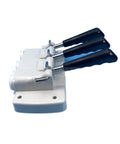 Front Panel Block Spare Part For Commercial Soft Serve Ice Cream Machines Durable Replacement Component For Easy Installation Long Lasting Front Panel Upgrade For High Volume Shops And Cafes, white plastic with black handles