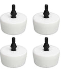 Heavy Duty 4 Pcs Rear Leaf Spring Bump Stop Kit Reduced Vibration Rubber Suspension Buffers Fits 2004 to 2015 Models, 4 rubber bump stops