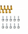 Grab This Epic Rivet Nut Installation Kit With Professional Setting Tool And 1/4-20 Pre-Bulbed Plusnuts Bolts Wrench For Easy Blind Hole Repair Jobs, 1/4-20 gold metal rivet nuts, bolts and wrench