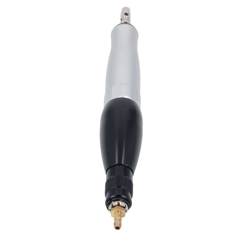 Front view of Beefy Pneumatic Pencil Die Grinder With 8000 BPM, 2.0 Mm Stroke, Aluminum Alloy Build, Fine Mirror Finish