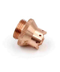 Drag Shield Cap Replacement 9-8258 for 120A Plasma Torch, copper design, side angle view, for SL60 SL100 torches