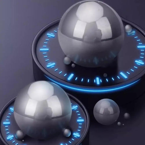 Premium Silicon Nitride Ceramic Ball Bearings Built Tough For Extreme Heat And Heavy Loads At Sixty Three Point Five Millimeters on display.