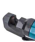 Close-up view of Heavy Duty Electric Steel Bar Shear For Portable Rebar Cutting Machine With 8-32mm Range Quick Cut Action No Pump Needed.