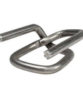 Heavy Duty Half Inch Wire Buckles For Cord Strapping Grey Galvanized 1000 Count Box Beefy Durable Buckles For Half Inch Cord Or Poly Strapping