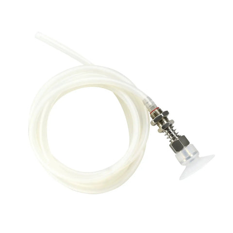 Micro Vacuum Pump Suction Cup With Automatic Suction, Pro Grade Industrial Manipulator Pneumatic Accessory Kit 1 Meter Tube
