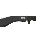 Kukri 13 Inch Survival Machete With Back Edge Saw Stainless Steel Blade Textured Handle Nylon Sheath The Ultimate Do It All Outdoor Beast For Camping Bushcraft Hunting And Prep